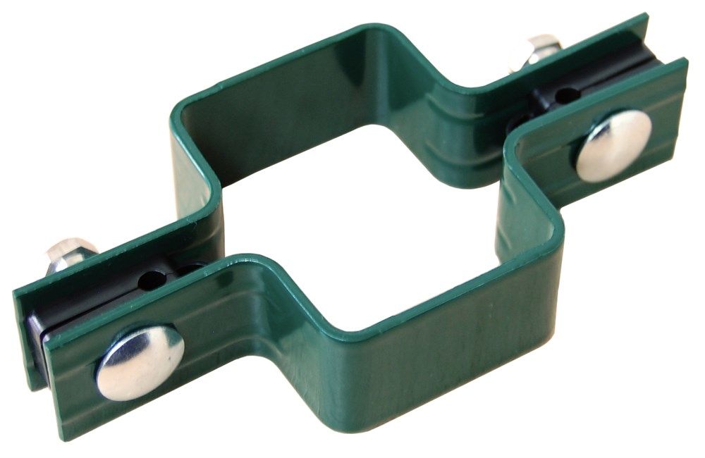 Хомут для 3D забора 80*80 мм фото ТОО KAZTOR LTD